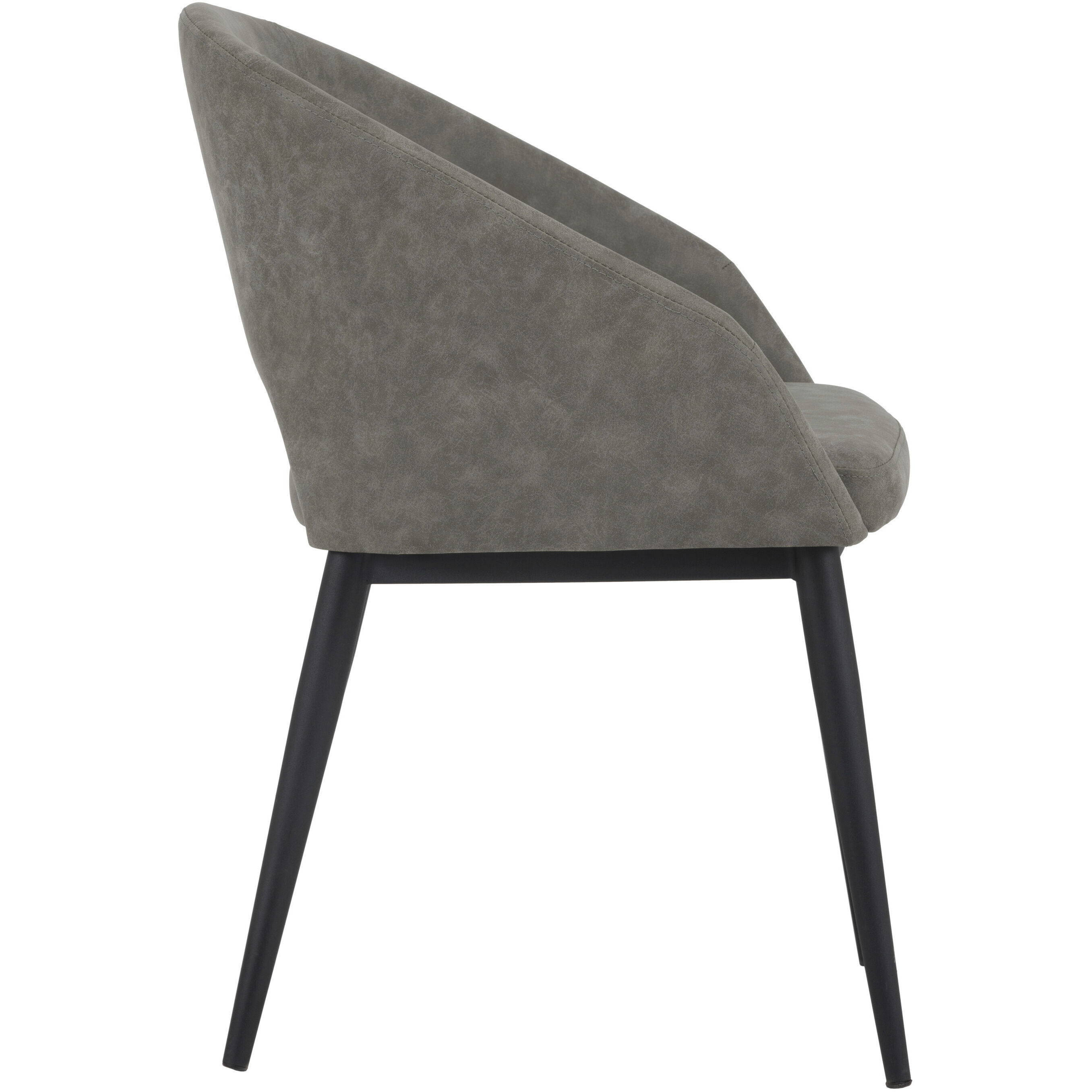 Thatcher Black / Antique Grey Dining Armchair